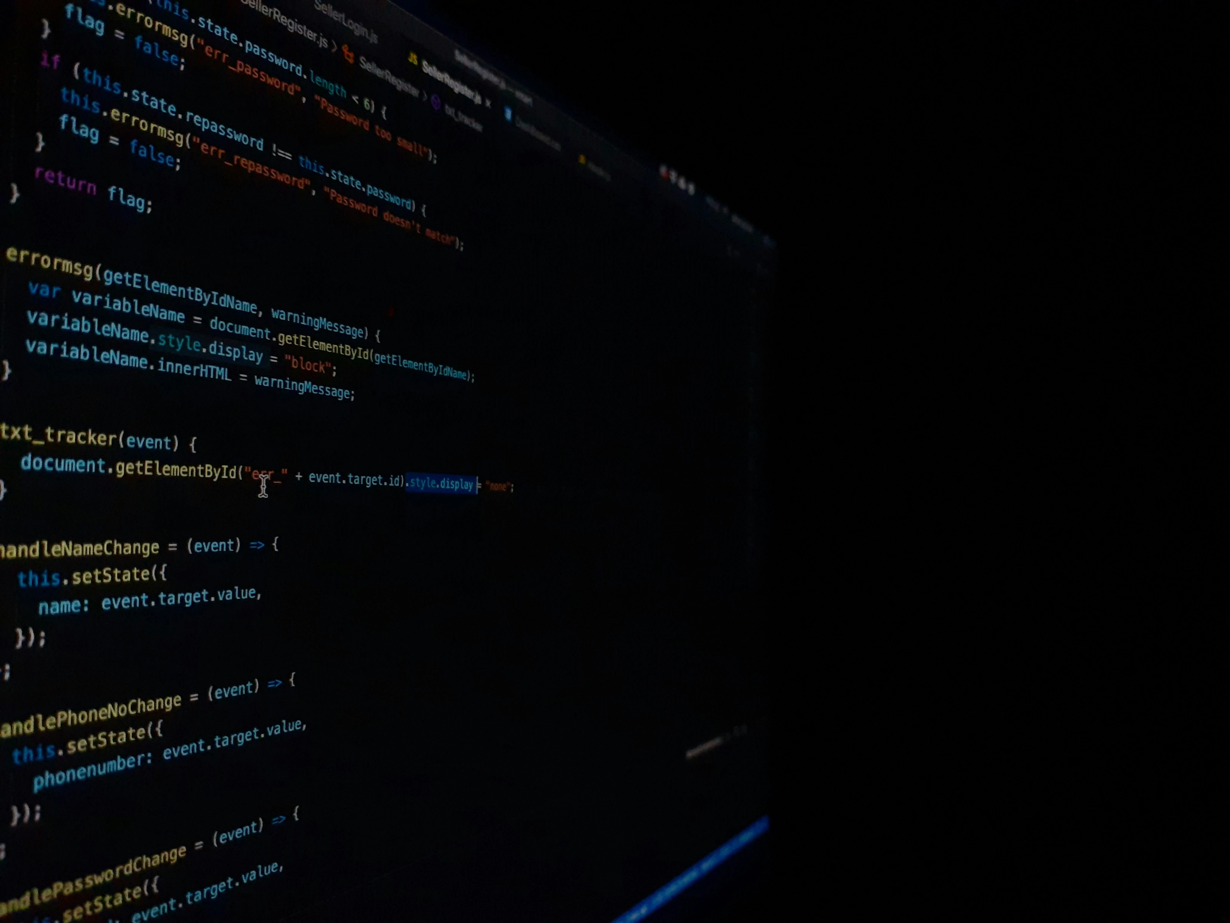 banner of main home page about code